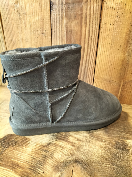 Morbido cafènoir grigio brillantini